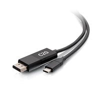C2G Cable Adaptador USB-C® a DisplayPort™ de 6 pies (1,8 m) - 4K 60Hz