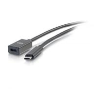 C2g cable alargador de usb-c a c 3.1 (gen 2) macho a hembra (10 gbps)