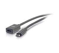C2G Cable ALARGADOR DE USB-C A C 3.1 (Gen 2) Macho A Hembra (10 GBPS) DE 90 CM