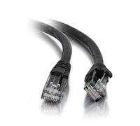 C2G Cable de conexión de Red de 10 m Cat5e sin blindaje y con Funda (UTP), Color Negro - Cable de Red (Color Negro, Cat5e, U/UTP (UTP), CAT5e, RJ-45, RJ-45, Macho/Macho)