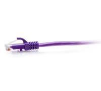 C2g cable de conexión ethernet delgado sin apantallar (utp) con prote