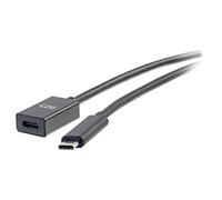 C2G Cable de extensión USB-C a C 3.1 (Gen 2) Macho a Hembra de 0,9 m (10 Gbps)