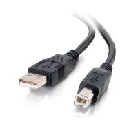 C2G Cable USB 2.0 A/B de 3 m, negro