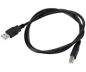 C2G - Cable USB Negro, USB A a B, 1 metro, Macho a Macho