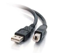 C2g - cable usb (negro, usb a, usb b, macho/macho, negro)