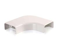 C2G /Cables to Go 16100 Wiremold Uniduct 2900 Codo Plano Compatible con Radio de Curva, Blanco Niebla