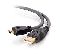 C2G /Cables to Go 29653 Ultima - Cable USB 2.0 A a Mini-B, color carbón (5 metros)