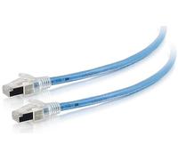 C2G/Cables to Go 43175 150 m Cat6 a blindado Cable Certificado HDBaseT, Plenum CMP-Rated, Azul