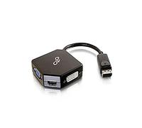 C2G /Cables to Go DisplayPort a HDMI, VGA o DVI Adapter Converter (54340)