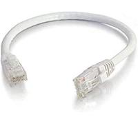 C2G Cat6 Snagless Patch Cable White 10m - Cable de Red (Cat6, U/UTP (UTP), RJ-45, RJ-45, Macho/Macho, Oro)