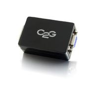 C2G DVI-D - VGA f/f Negro - Adaptador para Cable (DVI-D, VGA, Female Connector/Female Connector, Negro)