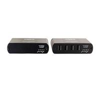 C2G Extensor USB, Extensor USB 2.0 sobre Cat 5, Extensor de 4 Puertos, Cables to Go 34020