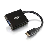 C2G HDMI® Male to VGA Female Adapter - Full HD 1080p HDMI to VGA Dongle - Black