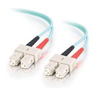 C2G SC-SC 10Gb 50/125 OM3 Duplex Multimode PVC Fiber Optic Cable (LSZH) - Cable de Red - Modo m