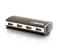 C2G USB Mini-B a 4 Puertos USB-A 2.0 de Aluminio