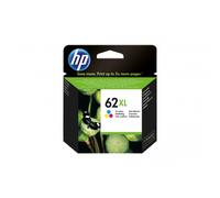 HP Cartucho de tinta original 62XL de alta capacidad tricolor