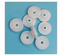 C303A 0,5 M 30 dientes 16mm de diámetro rueda de engranaje de corona 3mm agujero eje Motor rueda dentada piezas de juguete 30T 10 unids/lote