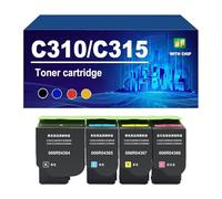 C310 C315 Cartuchos De Tóner Compatibles para Xerox 006R04364 006R04365 006R04367 006R04366 Compatibles con Impresoras C310 C310DNI C310DNIM C315 C315DNI C315DNIM,4 Colors-1 Set