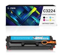 C3224 C3210C0 C3210K0 C3210M0 C3210Y0 Compatible con cartuchos de tóner Lexmark C3224dw C3326dw C3426dw MC3224adwe MC3224dwe MC3224i MC3326adwe MC3326i MC3426adw Impresoras(Size:1Pack,Color:Cian)