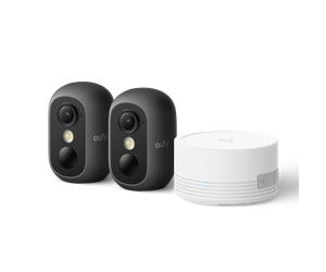 C35, eufycam kit de 2 Cámaras(negro)