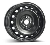 C4 Cerchi In Ferro Nuovi 15" Para Hyundai i20 10/2014-12/2019 Negro 4 Bulones