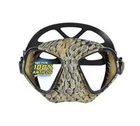 C4 Condo-R - Máscara de buceo para apnea, buceo, esnórquel y buceo con botella, modelo Black - Snake Camu - Carbon (Snake Camu ANTIFOG)