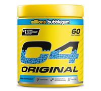Cellucor Pre-entrenamiento C4 Original – Sin azúcar, 150 mg cafeína, Chicle 30 porciones