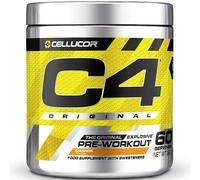 Cellucor Pre-entrenamiento C4 Original 150 mg cafeína, beta-alanina, creatina – Naranja 60 servicios