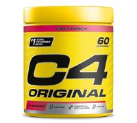 C4 Original - Suplemento en polvo para preentrenamiento - Cóctel de frutas | Bebida energética para antes de entrenar | 150 mg de cafeína + beta alanina + monohidrato de creatina | 60 raciones