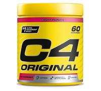 C4 Original - Suplemento en polvo para preentrenamiento - Cóctel de frutas | Bebida energética para antes de entrenar | 150 mg de cafeína + beta alanina + monohidrato de creatina | 60 raciones