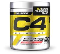C4 Original - Suplemento en polvo para preentrenamiento - Cóctel de frutas | Bebida energética para antes de entrenar | 150 mg de cafeína + beta alanina + monohidrato de creatina | 60 raciones