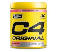 Cellucor Preentrenamiento C4 Original – 150 mg cafeína, beta alanina – Limonada rosa 30 raciones