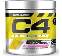 C4 Original - Suplemento en polvo para preentrenamiento - Limonada rosa | Bebida energética para antes de entrenar | 150 mg de cafeína + beta alanina + monohidrato de creatina | 30 raciones