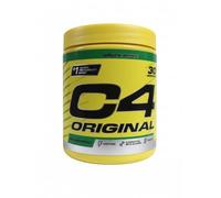 C4 Original - Suplemento en polvo para preentrenamiento - Manzana verde | Bebida energética para antes de entrenar | 150 mg de cafeína + beta alanina + monohidrato de creatina | 30 raciones