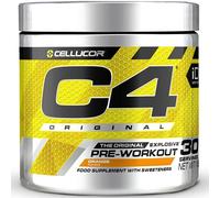 C4 Original - Suplemento en polvo para preentrenamiento - Naranja | Bebida energética para antes de entrenar | 150 mg de cafeína + beta alanina + monohidrato de creatina | 30 raciones