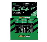 C4 Ultimate Pre-Workout Shot - 12 x 60 ml - Millones Apple