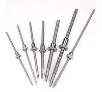 C5 SFU3210 Husillo de bolas Husillo de bolas RM3210 Extremo mecanizado 250 mm 300 350 400 450 500 600 650 700 900 1000 1200 1500 2000 mm(600mm)