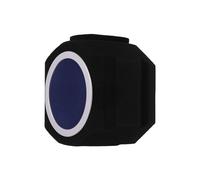 C5 Universal Studio Mic Pantalla Micrófono de Grabación en Vivo Anti-Interferencia Reducción de Ruido Pantalla de Viento Azul