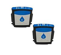 C5019A Color Compatible Inkjet Ink Cartridge for H-*P84 85 For D-esignjet 30/70/130/130gp/nr//90gp/ Printer(2PIECE Cyan)