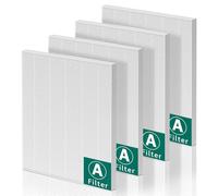 C535 - Filtro de repuesto compatible con Winix C535 filtro de repuesto para Winx PlasmaWave 5300-2, C535, P300, 6300-2, 5300, 9000, filtros HEPA H13, reemplaza 115115 tamaño 21 filtro A, paquete de 4