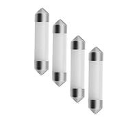 C5W Led Bulb Double Ended Marine Festoon 3014 LED Lampadina in ceramica Festoon Tail Light Car Dome Lampada da lettura Luci Interni auto Mappa 6000k Car Interior Light Bulb 12V bianco (4pack)