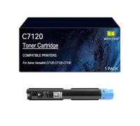 C7120 Cartucho de tóner compatible 006R01824 006R01825 006R01826 006R01827 | Reemplazo de cartuchos de tóner C7120 impresora para Xerox Versalink C7120 C7125 C7130, con chip(Cyan)