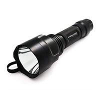 C8 XM-L2 U3 - Linterna LED con interruptor de botón trasero (control de 5 modos)