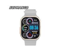 (C800 Gris Plata) C800 Nuevo Reloj Ultra Reloj Inteligente Conectado con Bluetooth Reloj Deportivo Llamada