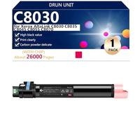 C8030 Cartuchos de Tóner de Alto Rendimiento para Xerox AltaLink C8030 C8035 C8045 C8055 C8070 Impresoras, 26000 Páginas,Magenta-1 Pack