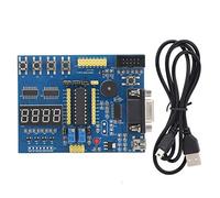 C8051F 3-5V, módulo de Experimento de Aprendizaje del Sistema de Placa de Desarrollo, componentes de Control Industrial para Plantas de jardín, Placa de Desarrollo