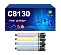 C8130 Cartucho De Tóner Compatible para Xerox AltaLink C8130 C8135 C8145 C8155 C8170, Rendimiento De hasta 59000 / 28000 Páginas,4 Colors-1 Set