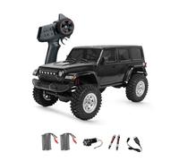 C8801-YW Escala 1/18 4WD All-Terrain RC Rock Crawler para adultos | Camión monstruo eléctrico todoterreno de 2.4 GHz con luces LED, motor de alto par, resistente al agua ESC