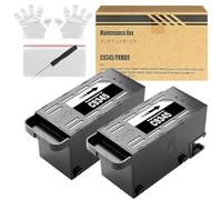 C9345 9345 Compatible con Epson Caja de Mantenimiento de Tinta C12C934591 para ET-5800 ET-5850 ET-5880 ET-16600 ET-16650 ET-16680 L15150 L15160 L15158 L15168 WF-7820 WF-7830 WF-7840 ST-C8000 (2-Pack)