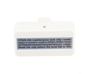 C9345 Caja de mantenimiento Chip Resetter para ET-8550 ET-5800 ET-8500 ET-16600 Amplia Compatibilidad Modelo Tipo-C Decodificador recargable USB Construcción de PVC